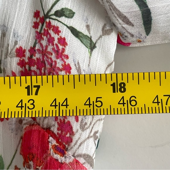 Ted Baker Millii Dress Size 6 Floral Tiered Midi Party Wedding Resort Garden - Picture 14 of 16